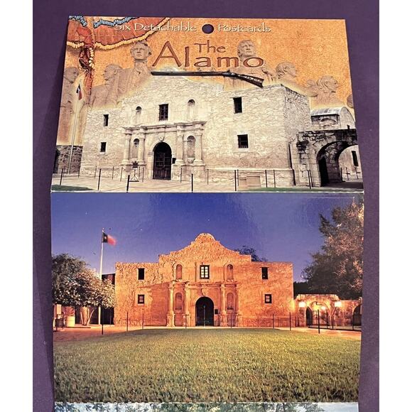 The Alamo (6) Detachable Postcard Set “Remember the Alamo!” - Picture 2 of 7